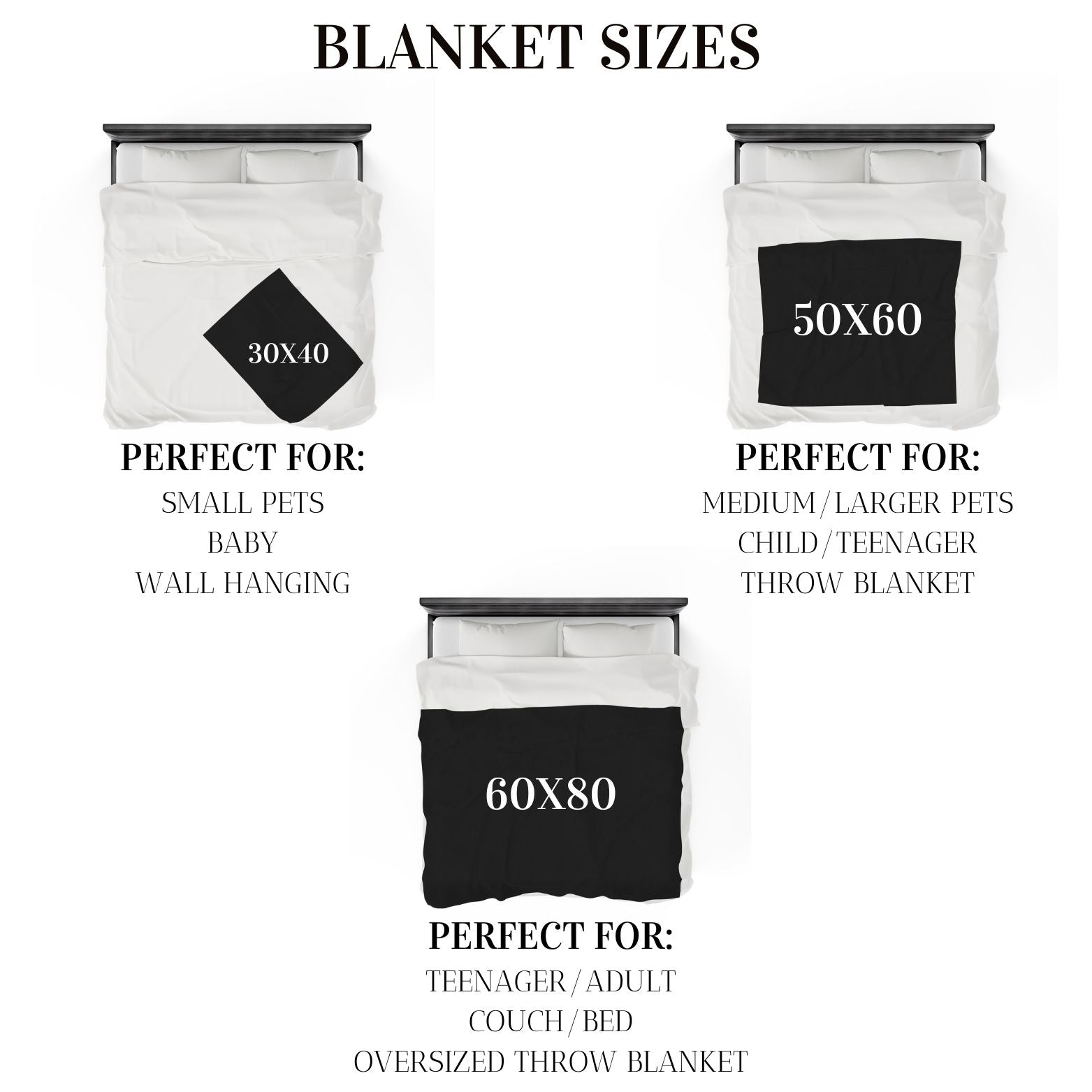 Custom Line Sigma Plush Blanket