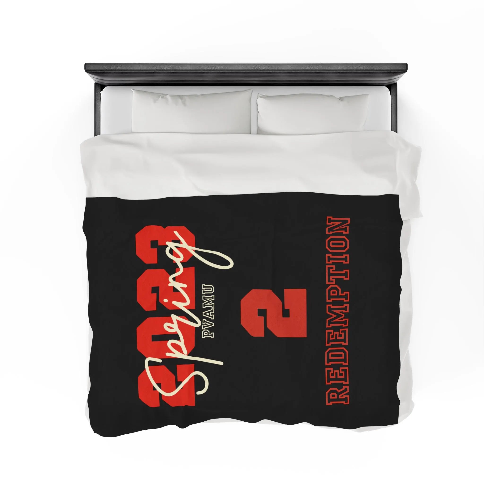 Custom Line Delta Plush Blanket