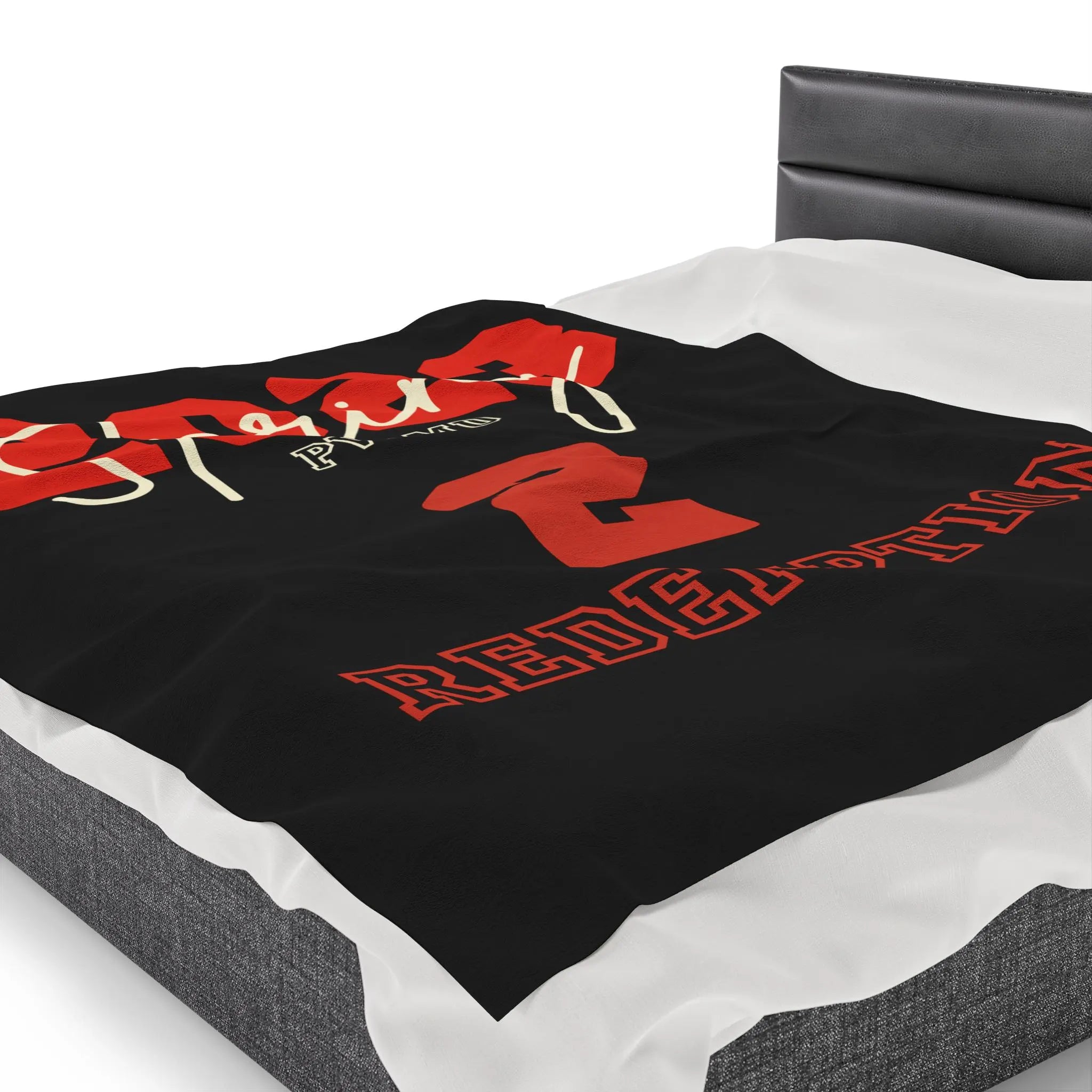 Custom Line Delta Plush Blanket
