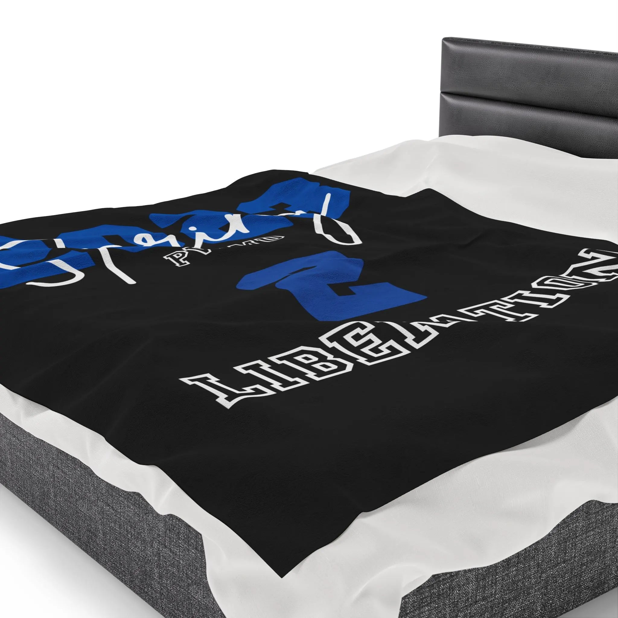 Custom Line Zeta Plush Blanket