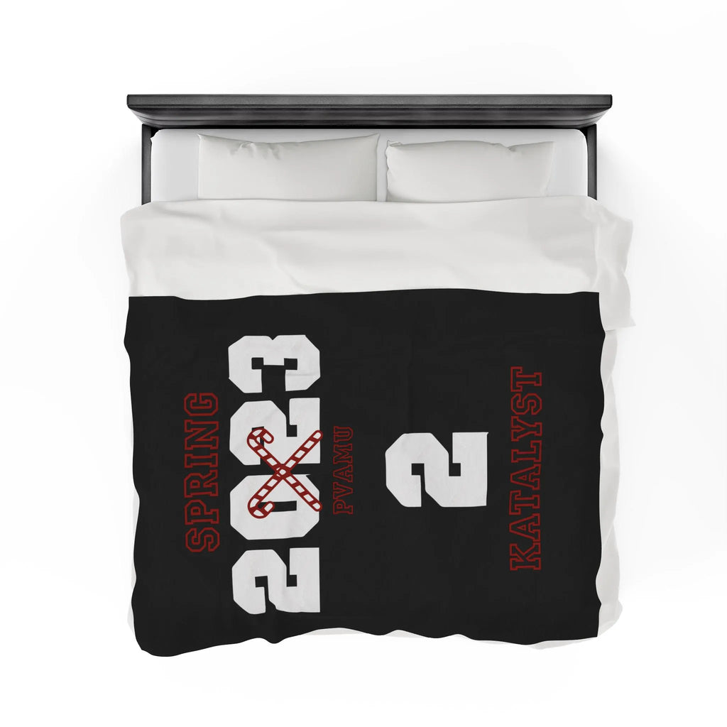 Custom Line K Fraternity Plush Blanket