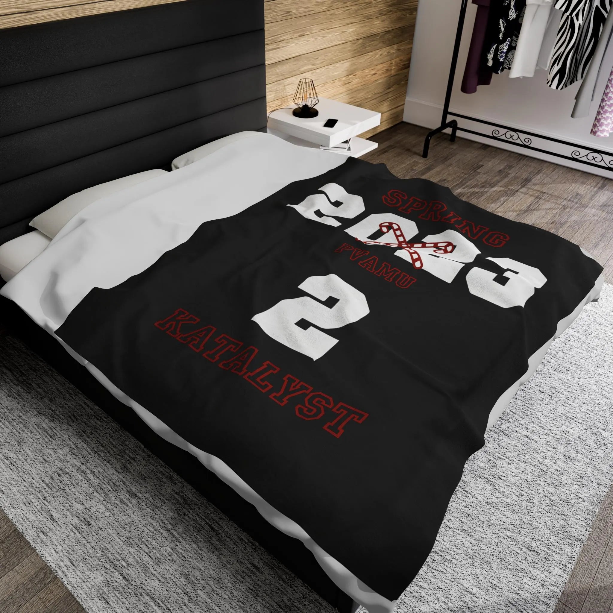 Custom Line K Fraternity Plush Blanket