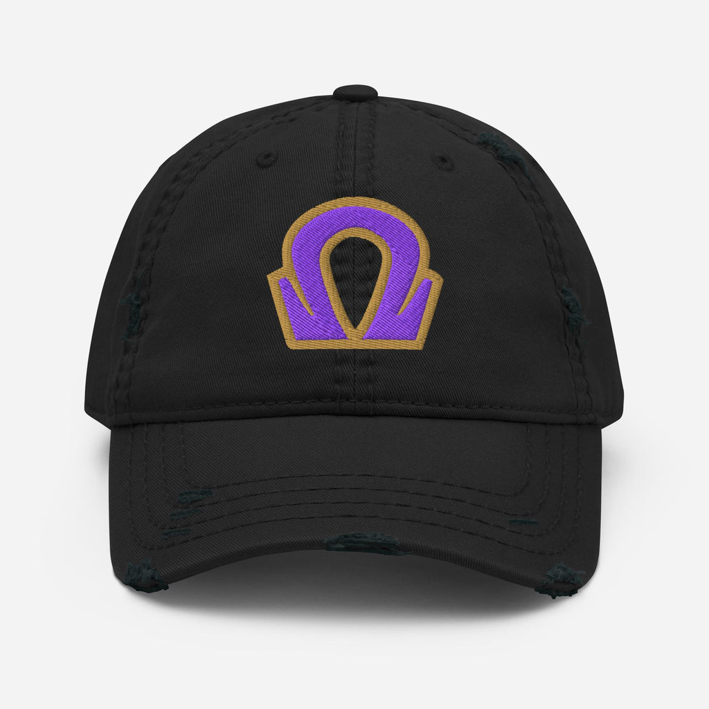 Omega Distressed Dad Hat
