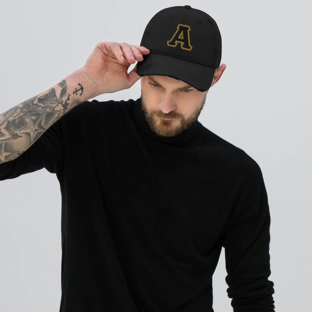 Alpha Distressed Dad Hat