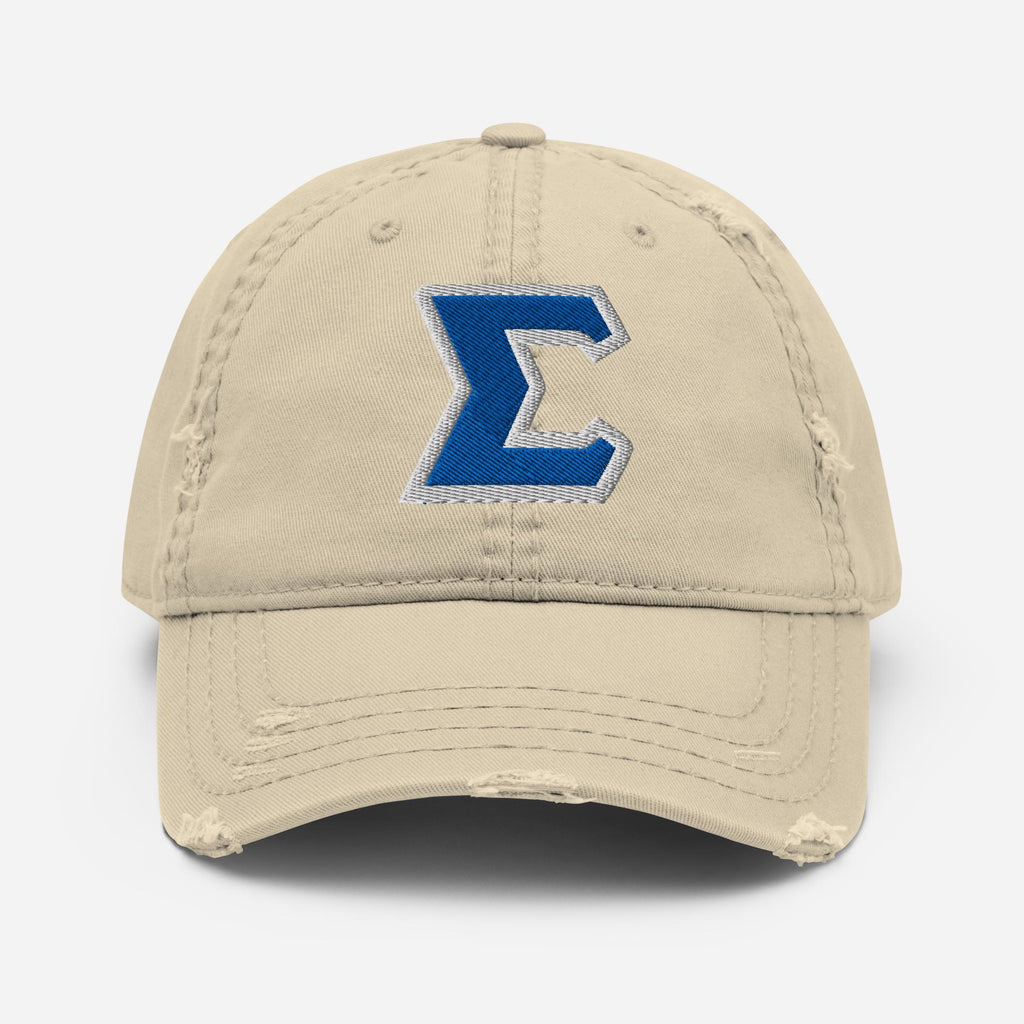 Sigma Distressed Dad Hat