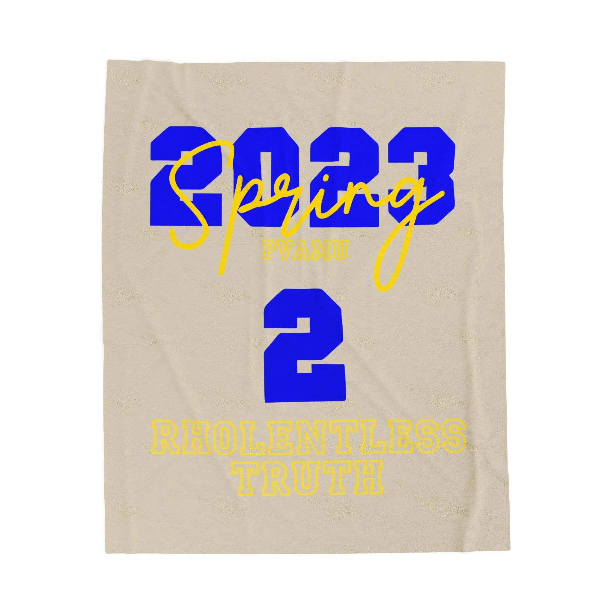 Custom Line Sigma Plush Blanket