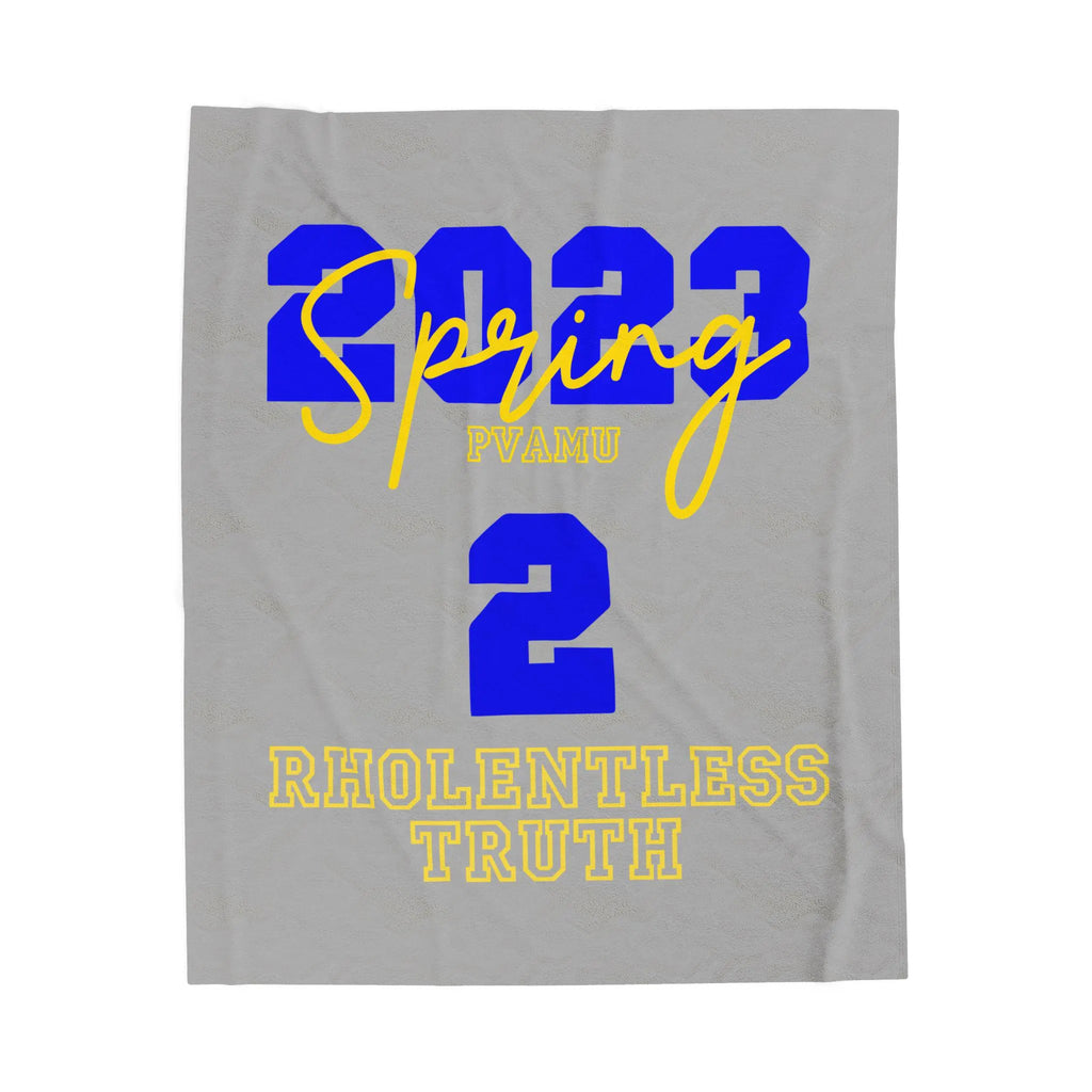 Custom Line Sigma Plush Blanket