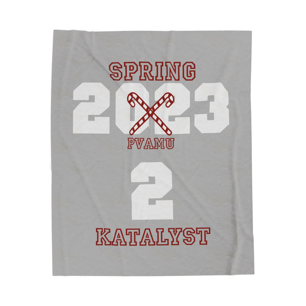 Custom Line K Fraternity Plush Blanket